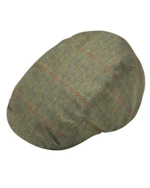 Alan Paine Didsmere Mens Technical Tweed Waterproof Cap Shooting Wide-Brim Hats