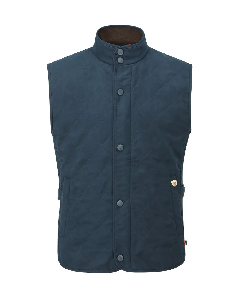 Alan Paine Felwell Mens Gilet Long Sleeve Casual Tops