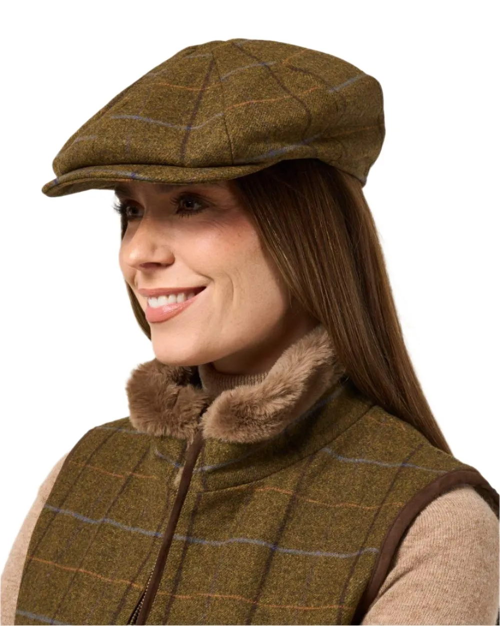 Alan Paine Ladies Combrook Tweed Cap Alan Paine Men's Hats