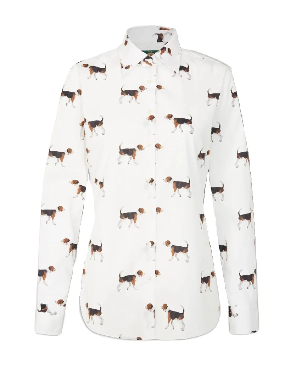 Alan Paine Ladies Lawen Printed Shirt Alan Paine Gilets for Men