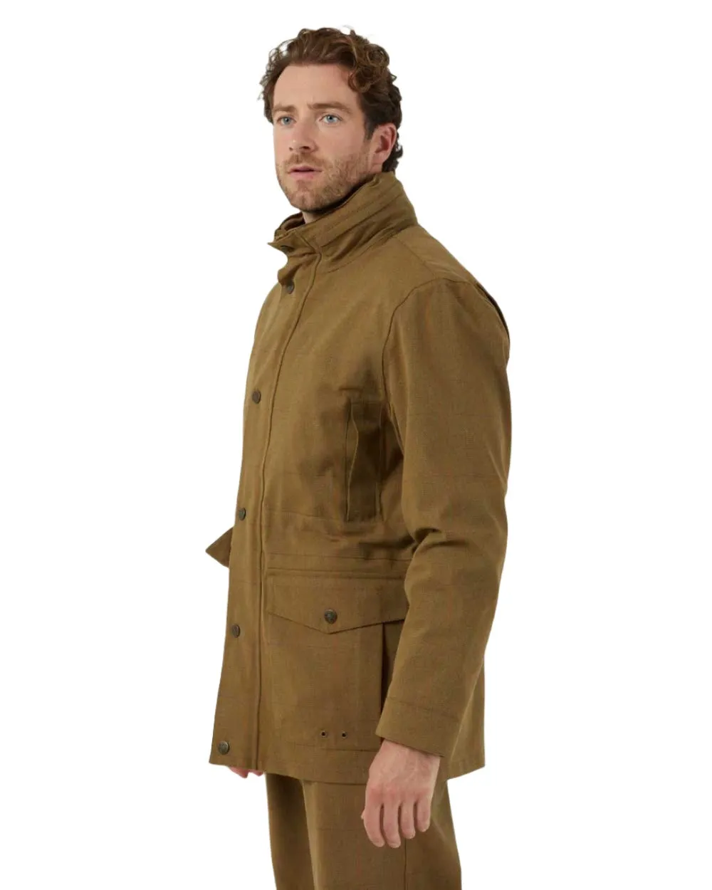 Alan Paine Mens Axford Waterproof Coat Men's Tweed Coats