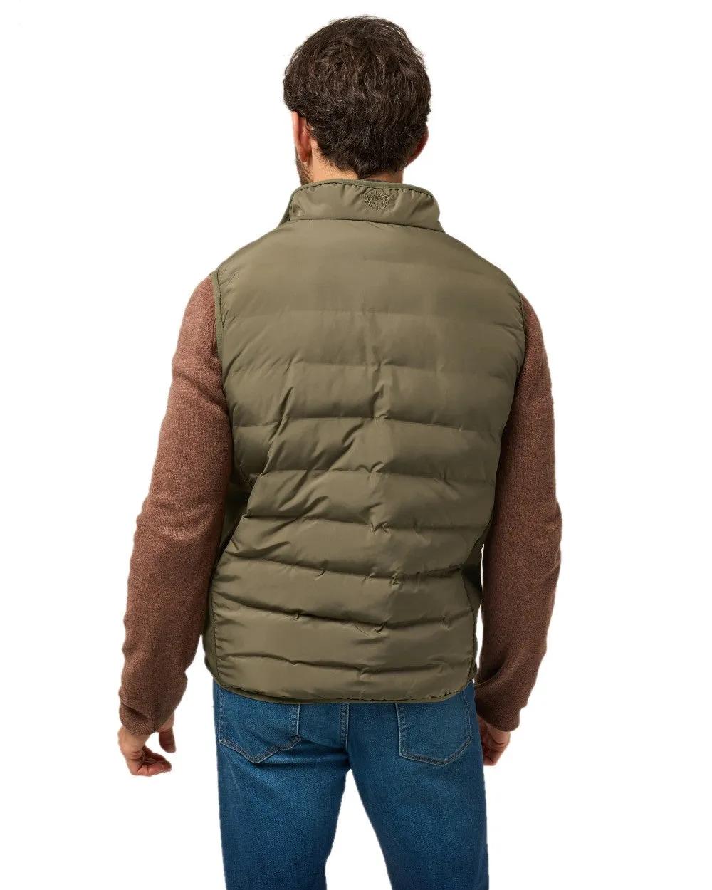Alan Paine Mens Calsall Hybrid Gilet Long Sleeve Cotton Shirts