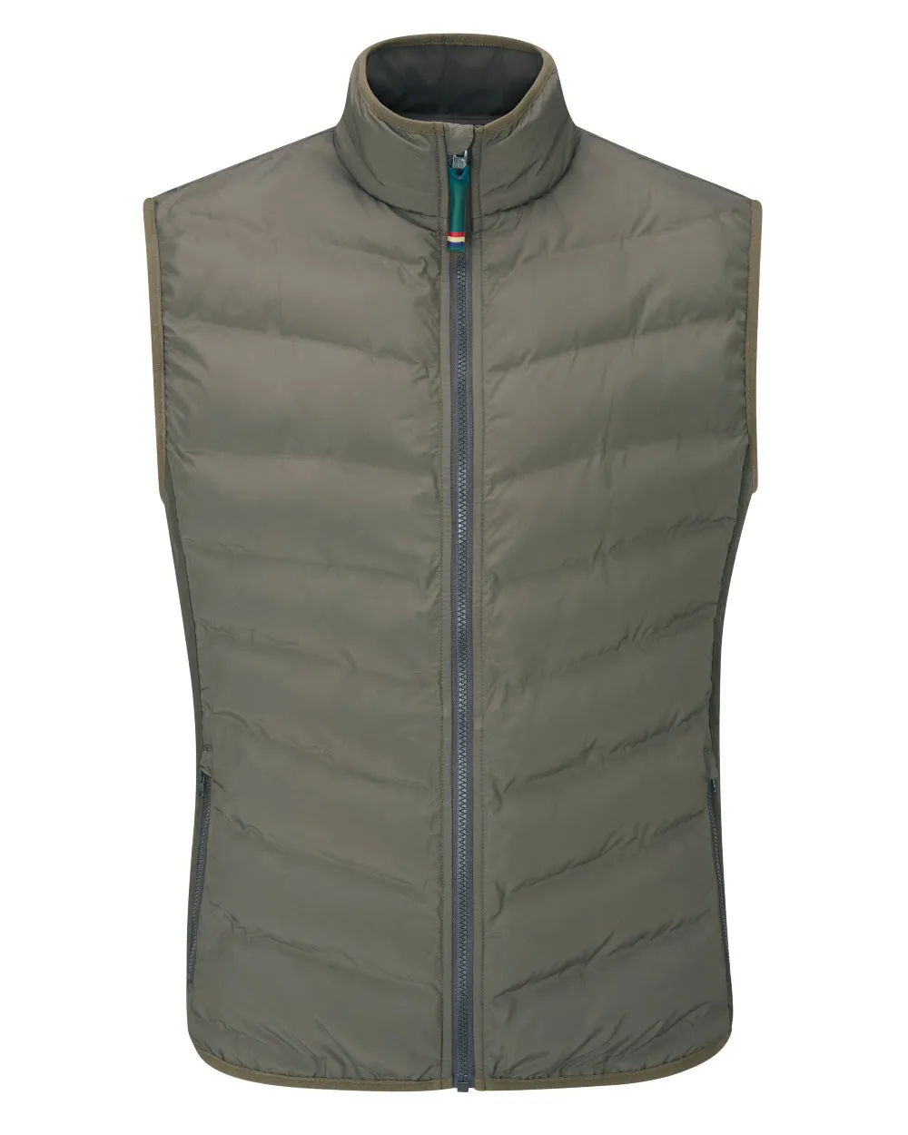 Alan Paine Mens Calsall Hybrid Gilet Long Sleeve Casual Tops