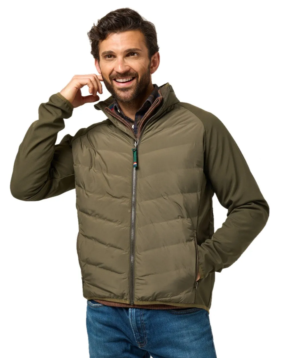 Alan Paine Mens Calsall Hybrid Jacket Men's Jackets and Coats