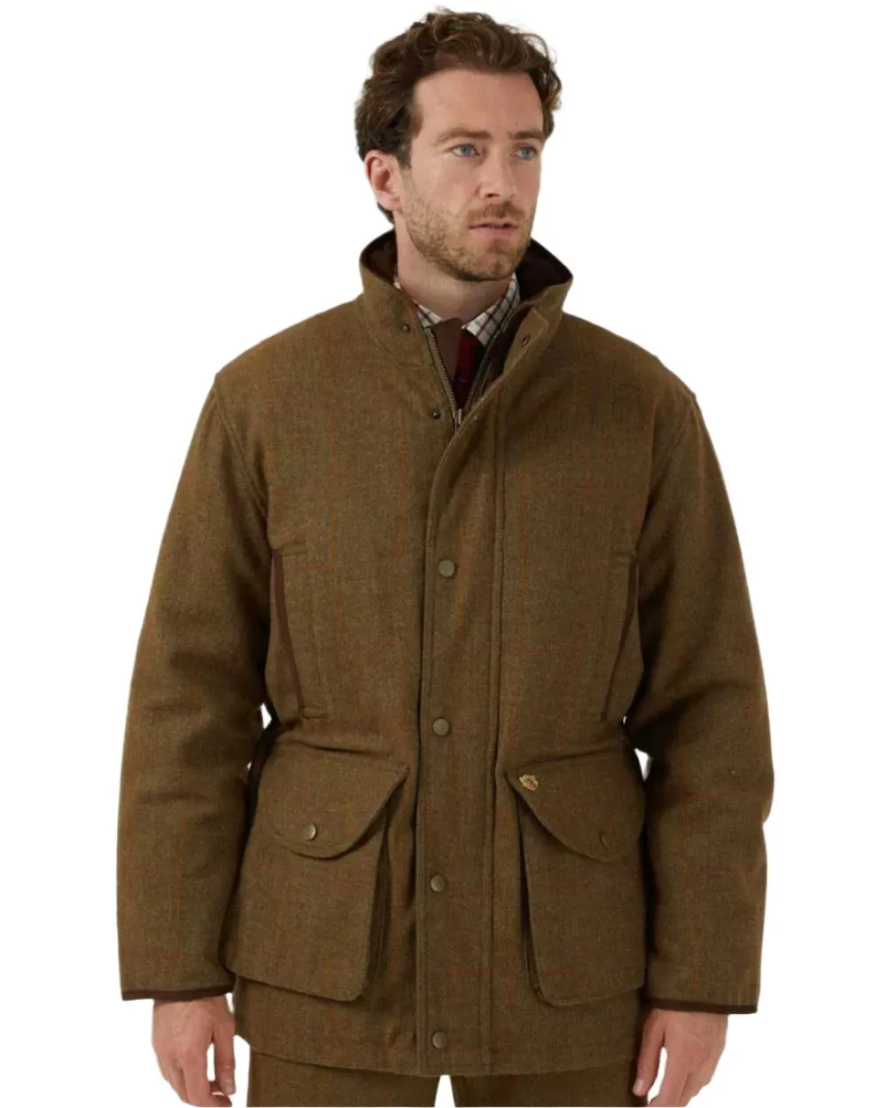 Alan Paine Mens Combrook Field Coat Clearance Men's Tweed Coats