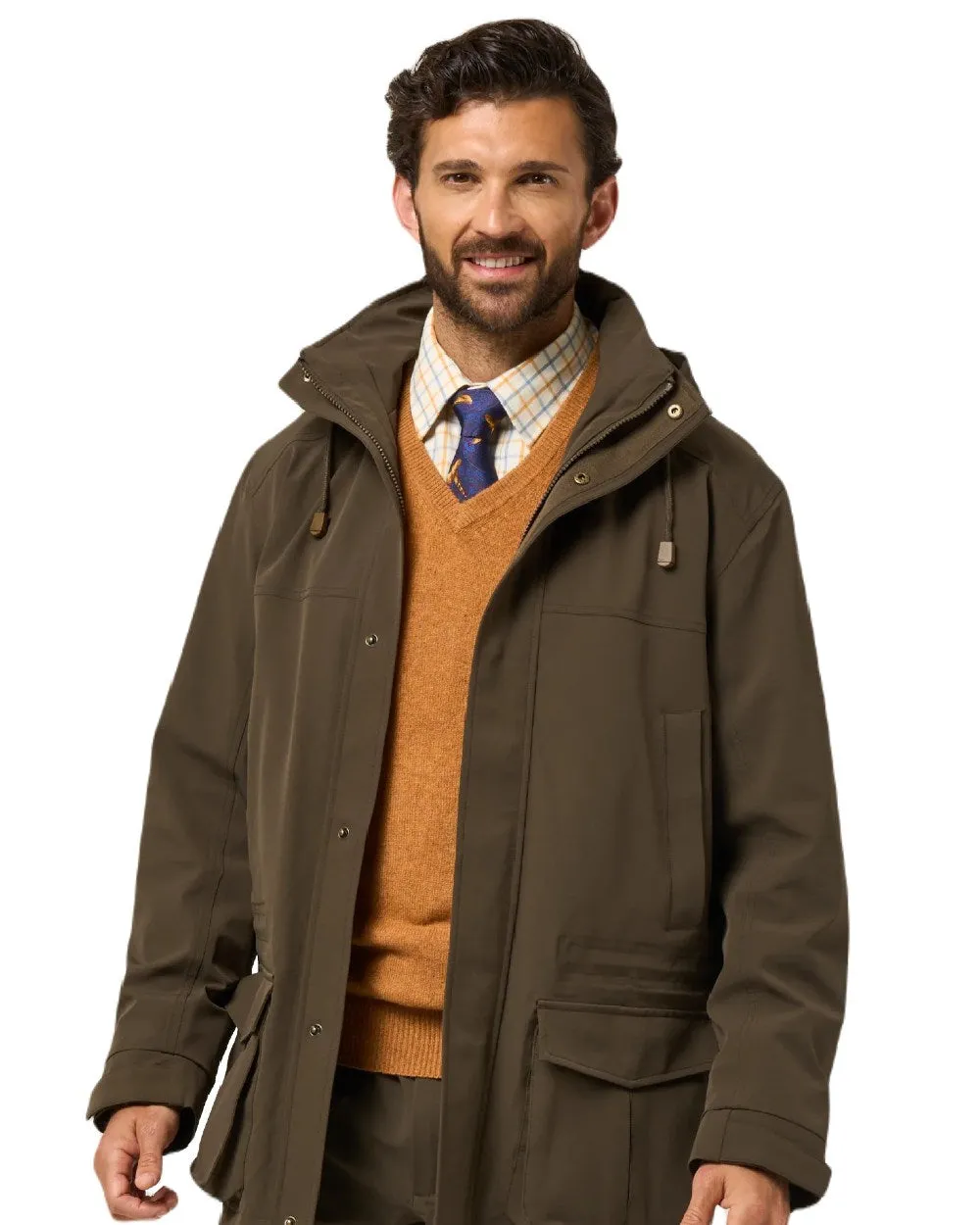 Alan Paine Mens Lockwood Shooting Coat Men's Jackets and Coats