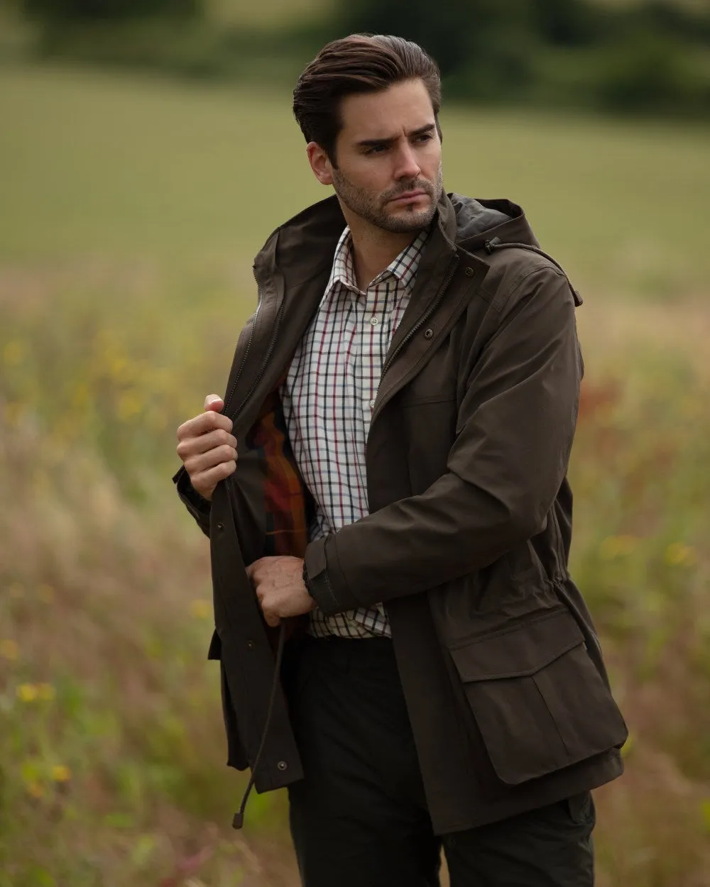Alan Paine Mens Lockwood Shooting Coat Men's Waterproof Jackets