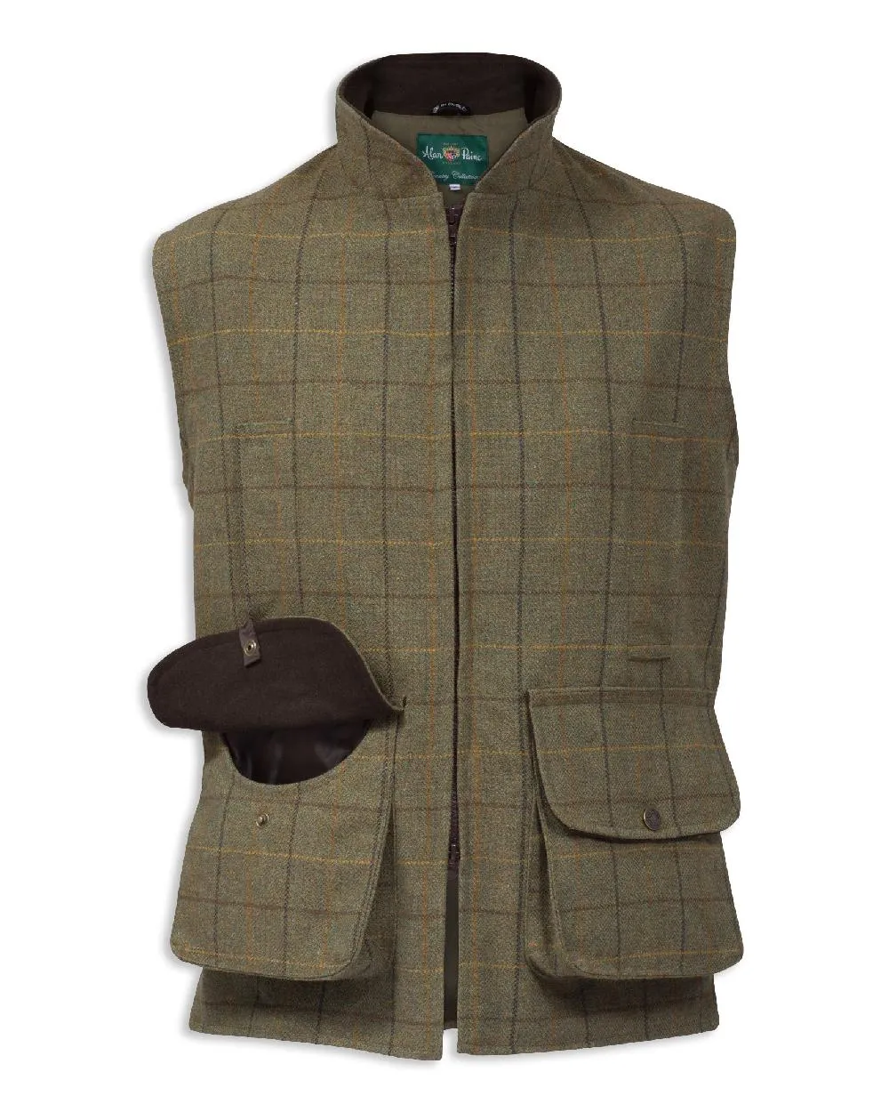 Alan Paine Rutland Tweed Waistcoat Plain Oxford Shirts