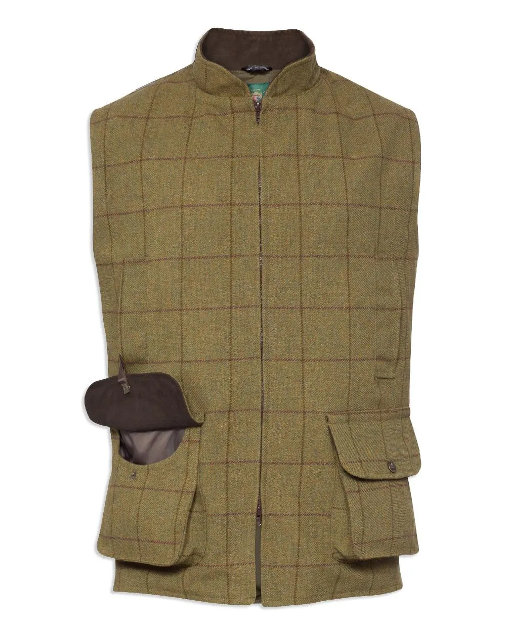 Alan Paine Rutland Tweed Waistcoat Plain Dress Shirts Men