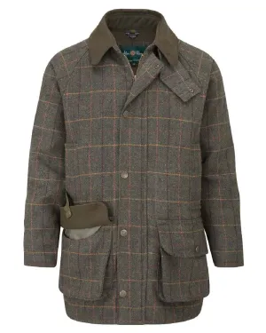 Alan Paine Rutland Waterproof Tweed Shooting Coat Field Shell Shooting Jackets