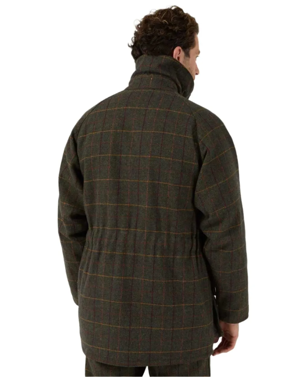 Alan Paine Rutland Waterproof Tweed Shooting Coat Men's Jackets and Coats