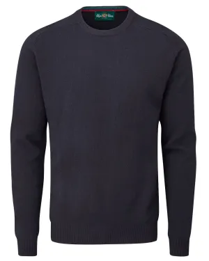 Alan Paine Streetly Crew Neck Jumper Men's Wool Knit Cardigans
