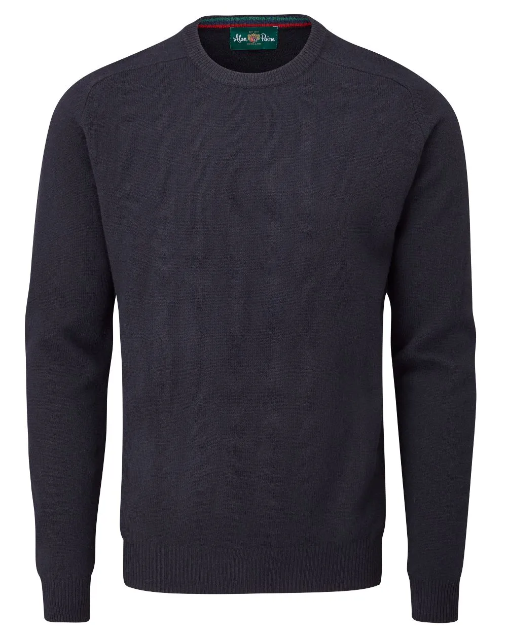 Alan Paine Streetly Crew Neck Jumper Men's Wool Knit Cardigans