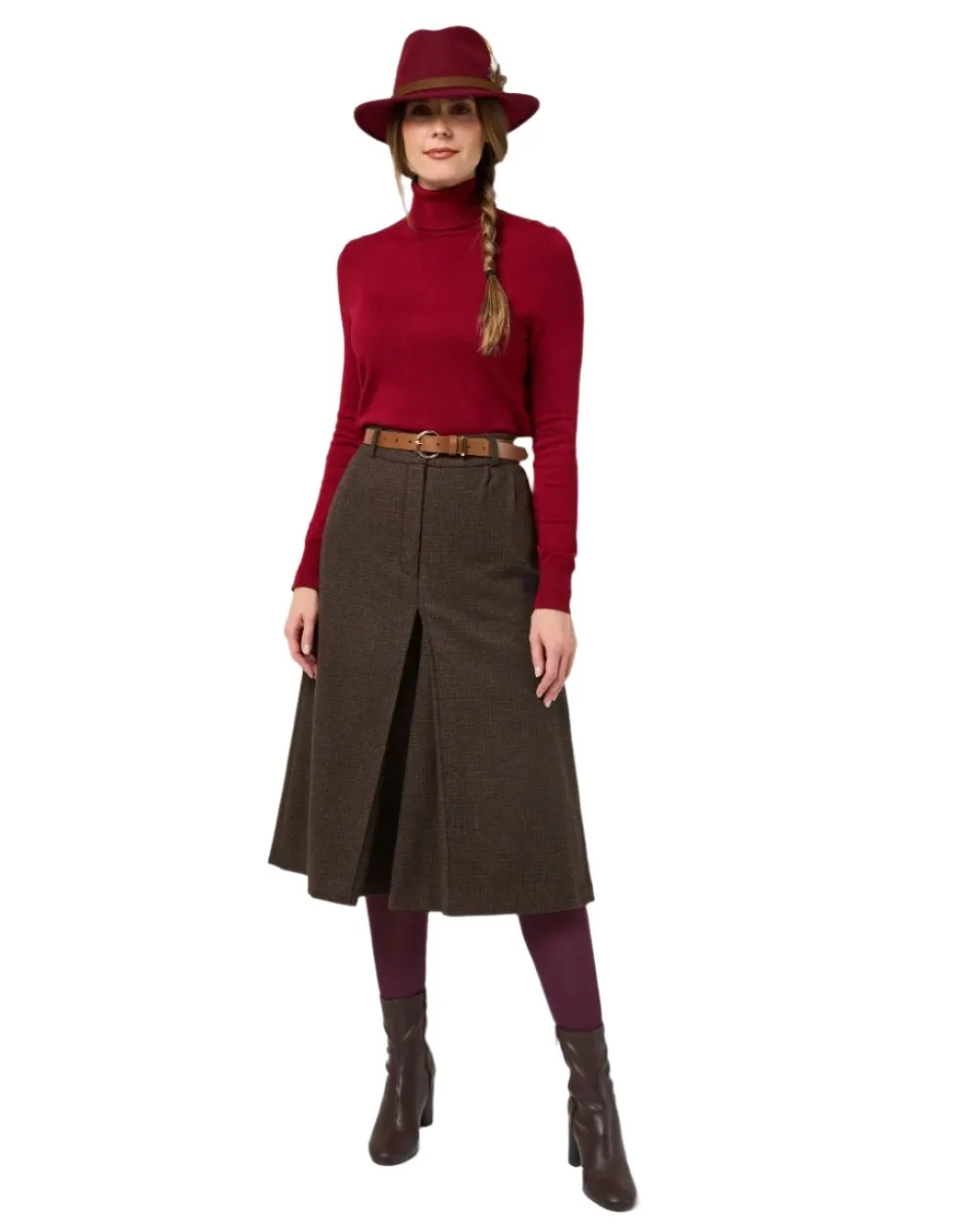 Alan Paine Surrey Ladies Tweed Culottes Clearance Alan Paine Wool Sweaters