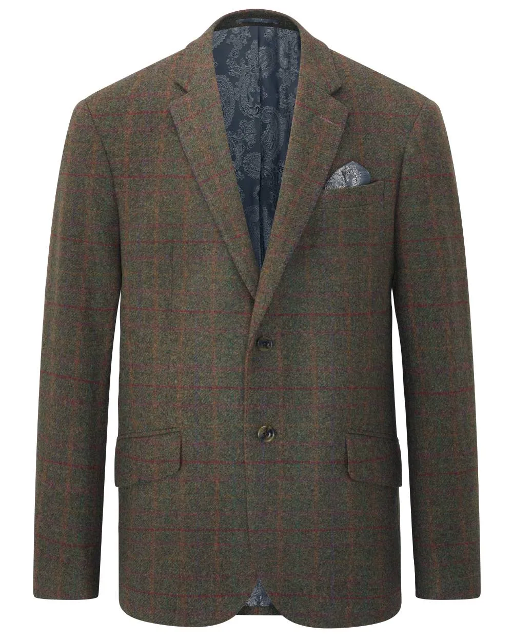 Alan Paine Surrey Mens Tweed Lined Blazer Men's Jackets and Coats