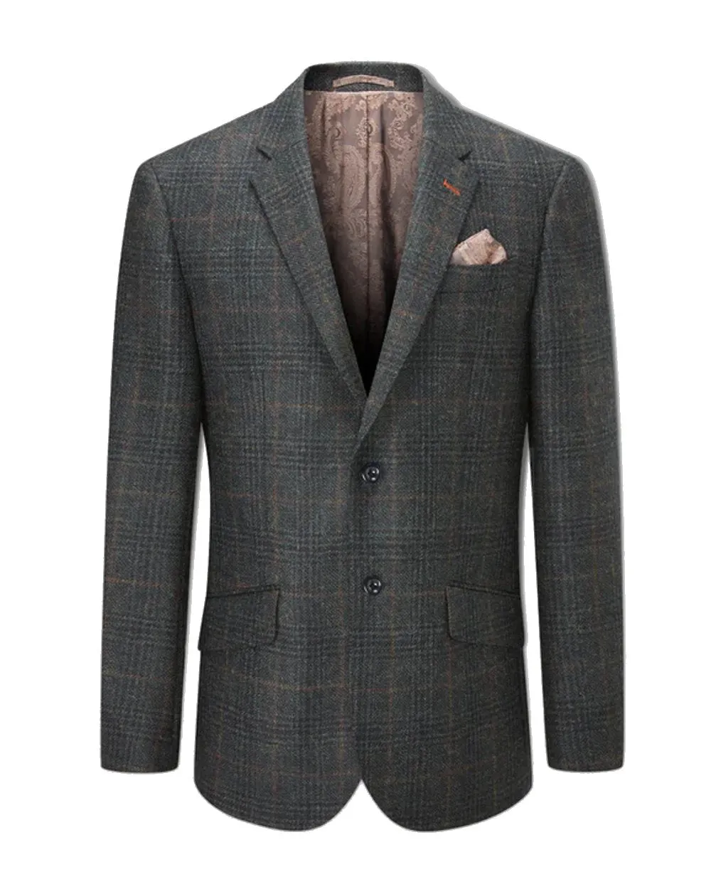 Alan Paine Surrey Mens Tweed Lined Blazer Men's Jackets and Coats