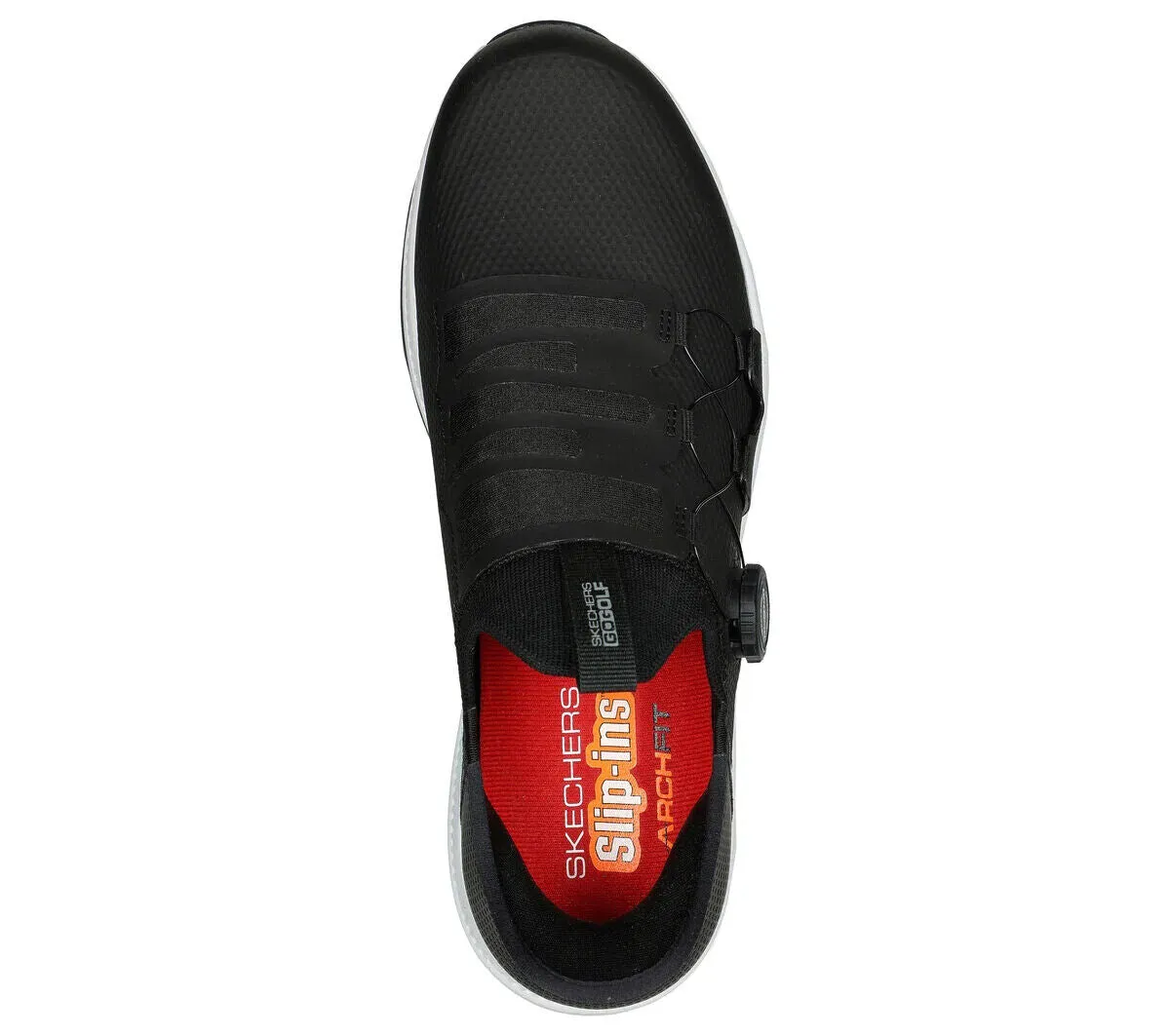 Halloween Sale Skechers Go Golf Elite Vortex Slip-Ins Shoes - Black/ Grey