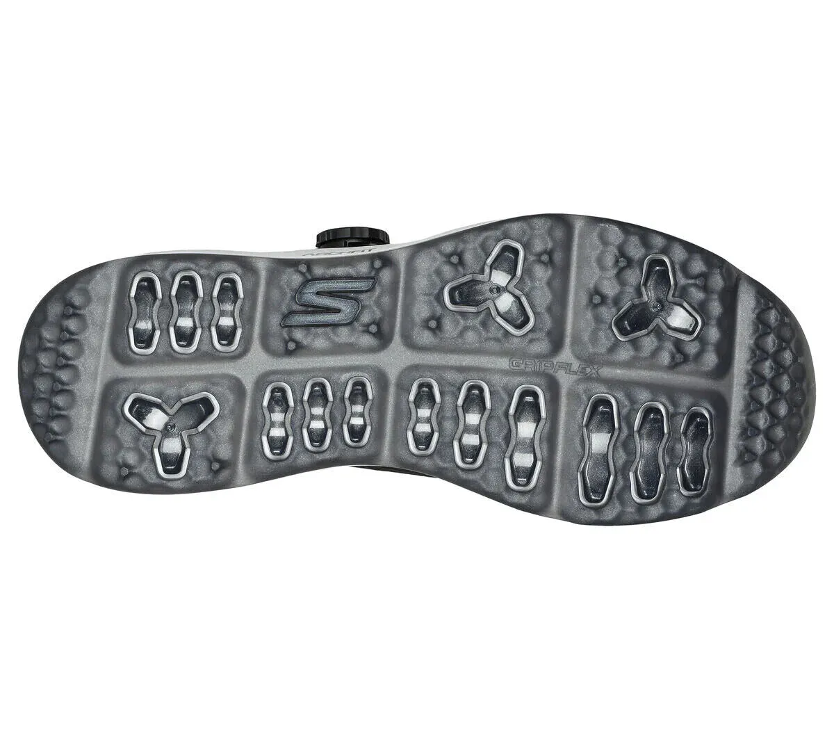 Skechers Go Golf Elite Vortex Slip-Ins Shoes - Black/ Grey Own the Vibe