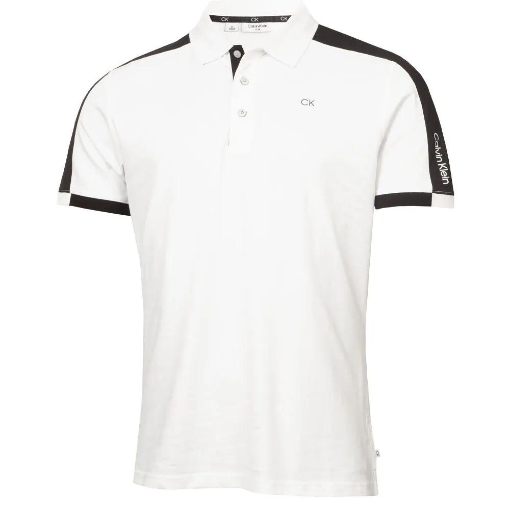 Mother's Day Sale Calvin Klein Miles Polo Shirt - White/Black