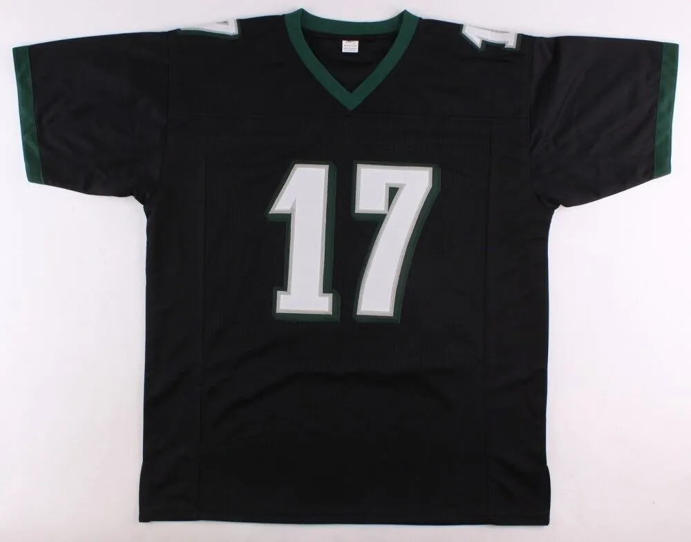 Alshon Jeffery Signed Philadelphia Eagles Black Pro-Style Jersey (JSA COA)