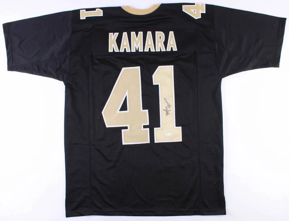 Alvin Kamara Signed New Orleans Saints Jersey (JSA COA) 2xPro Bowi Running Back