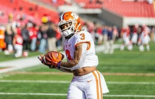 Amari Rodgers Signed Clemson Tigers Jersey (JSA COA) G B. Packers Wide Receiver