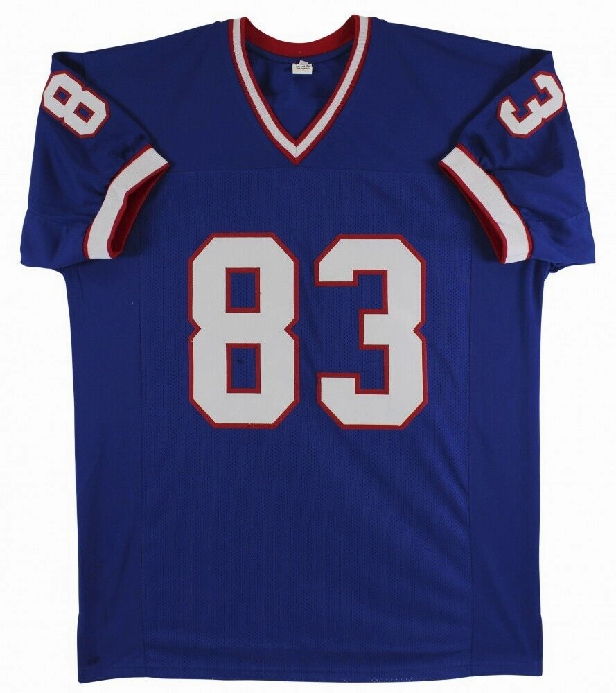 Andre Reed Signed Buffalo Bills Jersey (Beckert) 7??Pro Bowl Receiver (1988?C1994)