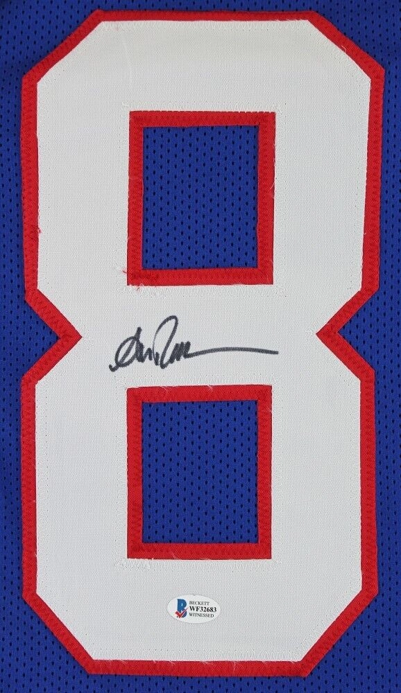 Andre Reed Signed Buffalo Bills Jersey (Beckert) 7??Pro Bowl Receiver (1988?C1994)