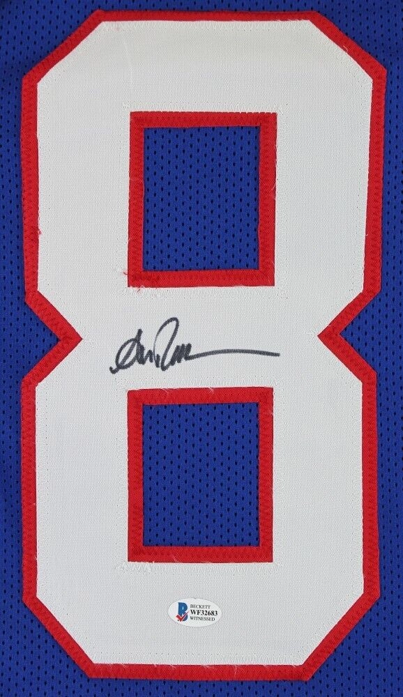 Andre Reed Signed Buffalo Bills Jersey (Beckert) 7??Pro Bowl Receiver (1988?C1994)