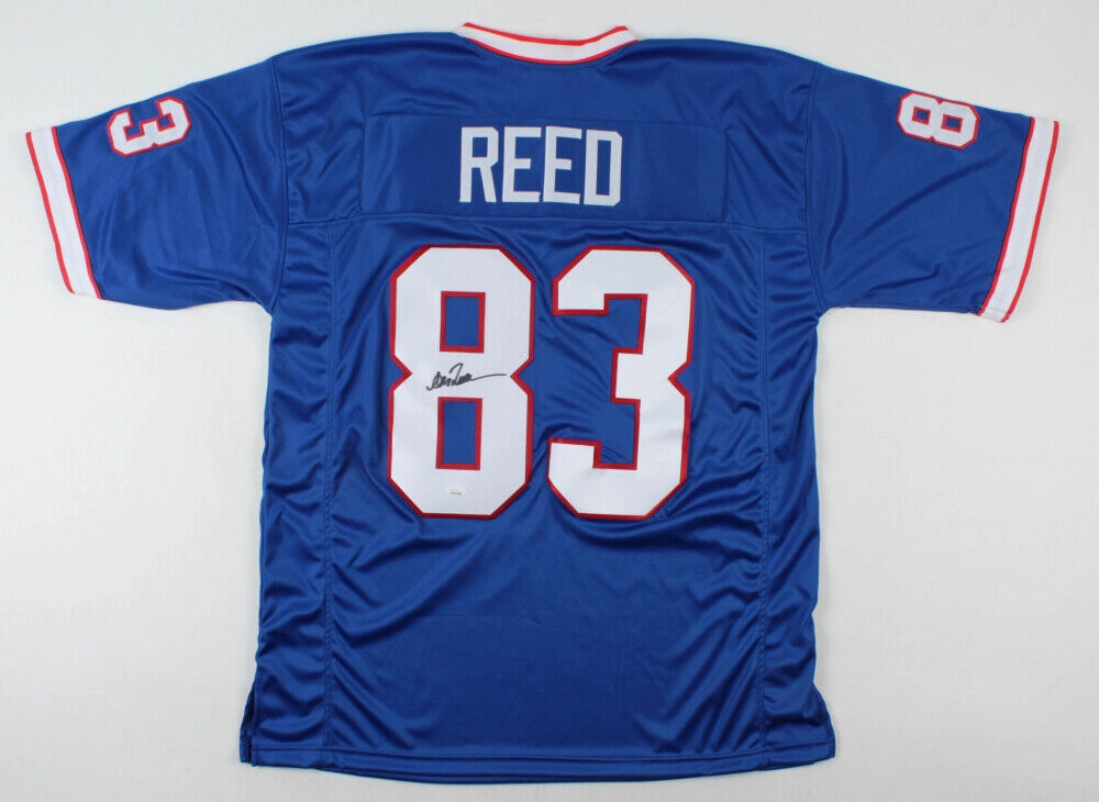 Andre Reed Signed Buffalo Bills Jersey (JSA Holo) 7??Pro Bowl WR / HOF 2006