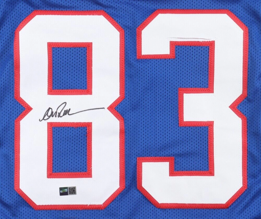 Andre Reed Signed Buffalo Bills Jersey (TSE Hologram) 7??Pro Bowl W.R.
