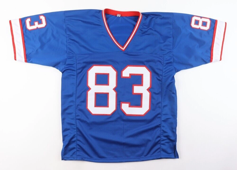 Andre Reed Signed Buffalo Bills Jersey (TSE Hologram) 7??Pro Bowl W.R.