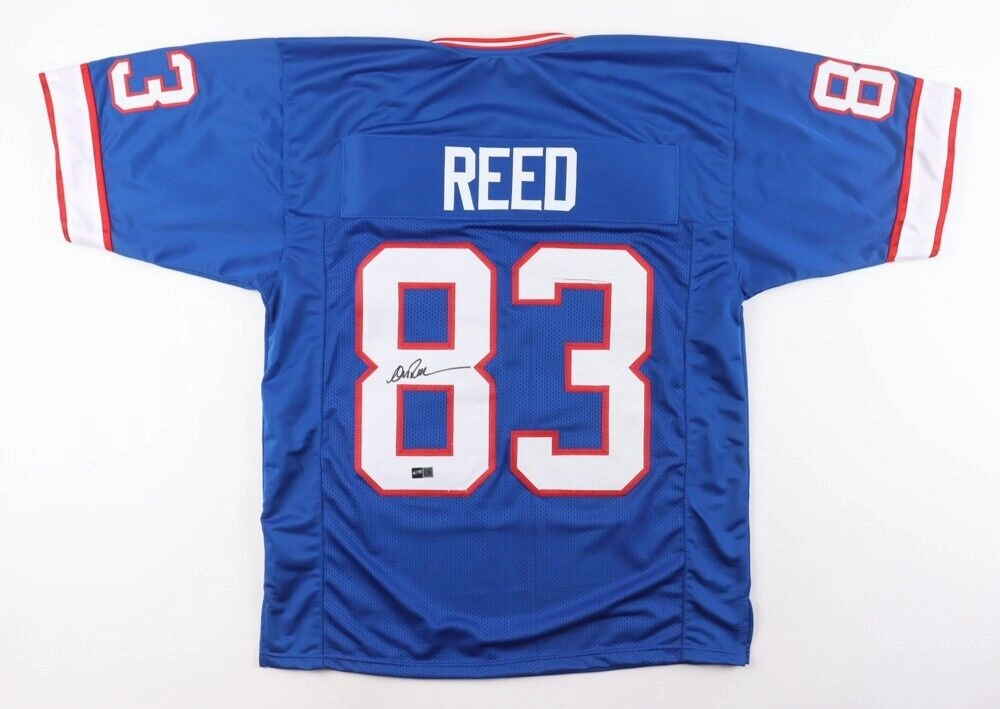 Andre Reed Signed Buffalo Bills Jersey (TSE Hologram) 7??Pro Bowl W.R.