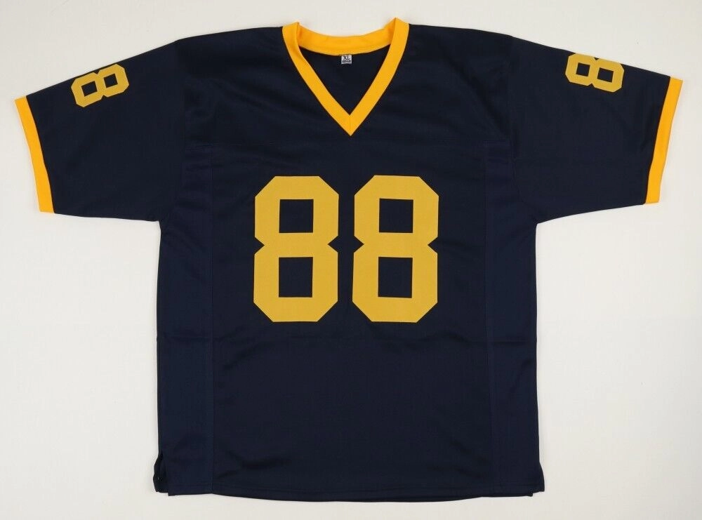 Anthony Becht Signed West Virginia Mountaineer Jersey (JSA COA) New York Jets TE