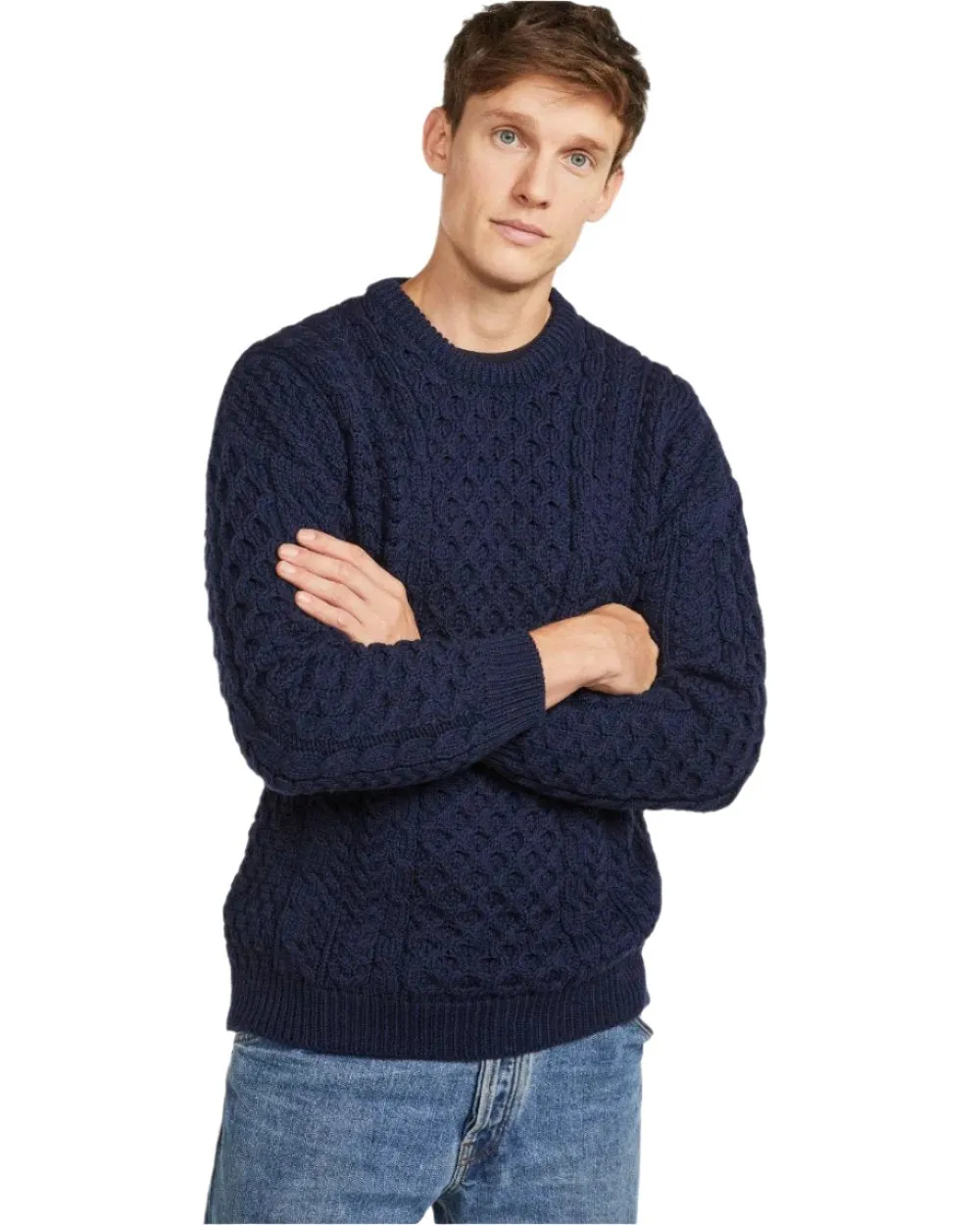 Aran Inisheer Traditional Sweater Men's Knit Sweaters