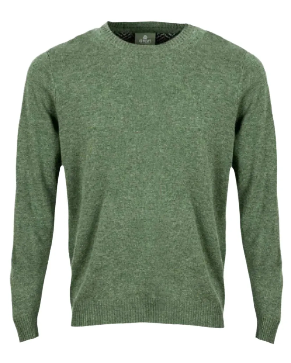 Aran Merino Wool Crew Neck Sweater Men's Knit Sweaters