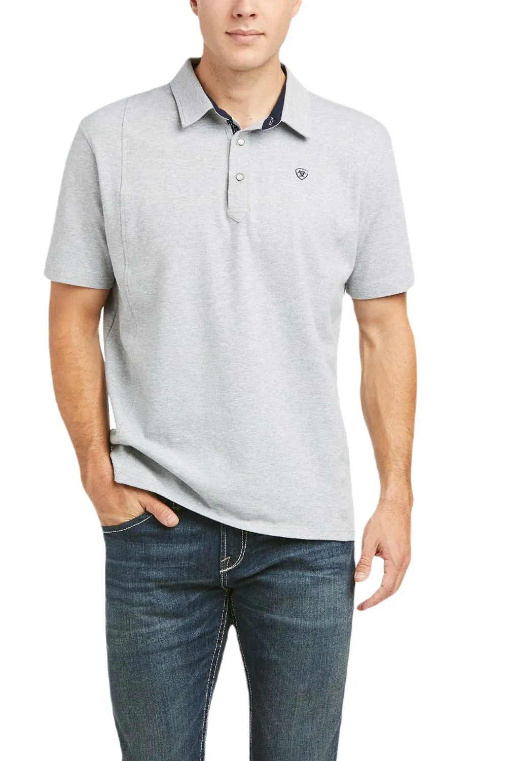 Ariat Mens Medal Polo Shirt Ariat Button Down Shirts