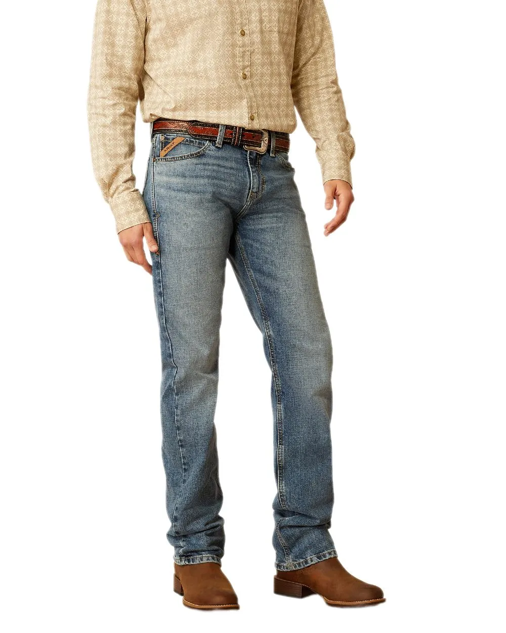 Ariat Mens Modern Brickell Slim Leg Jeans Men's Classic Fit Jeans