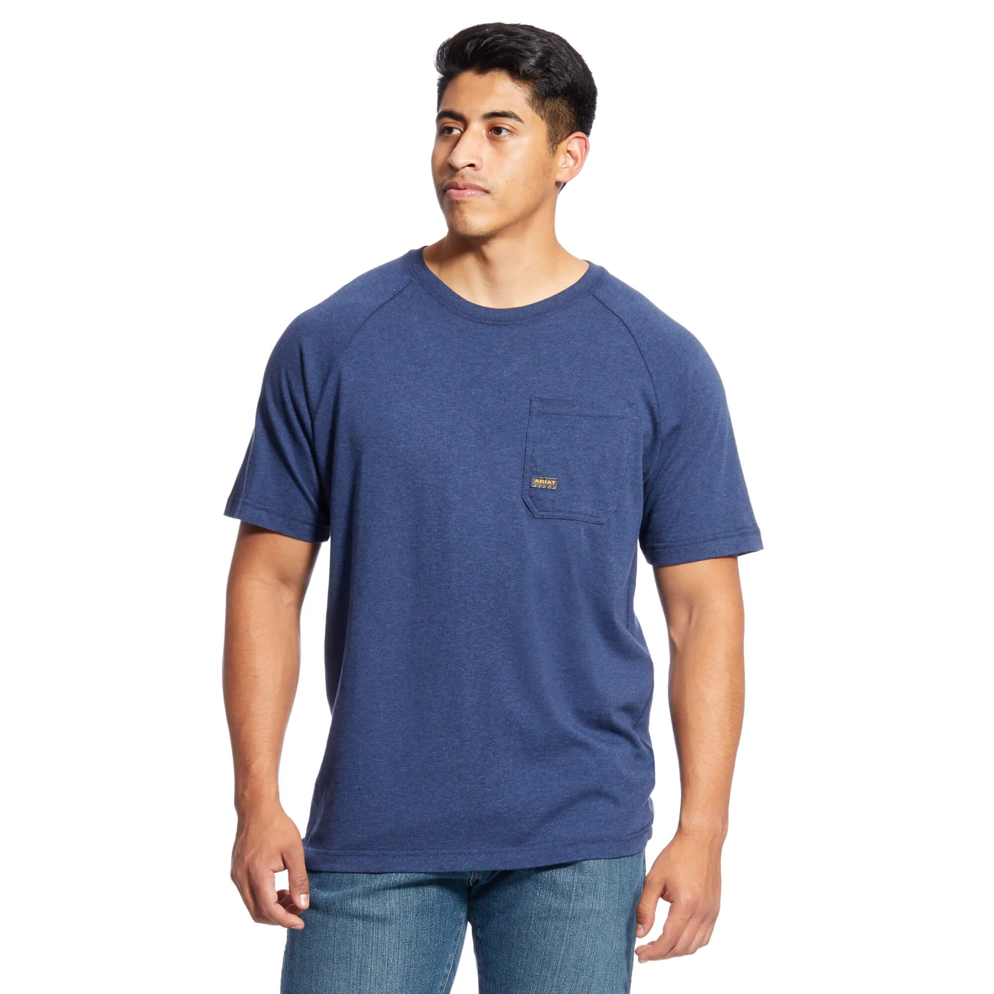 Ariat Rebar Mens Cotton Strong T-Shirt Classic Fit T-Shirts Men