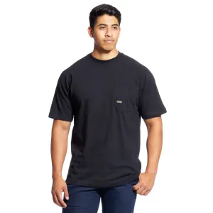 Ariat Rebar Mens Cotton Strong T-Shirt Cotton Crew Neck Tees Men