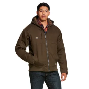 Ariat Rebar Mens DuraCanvas Jacket Flight Style Bomber Coats