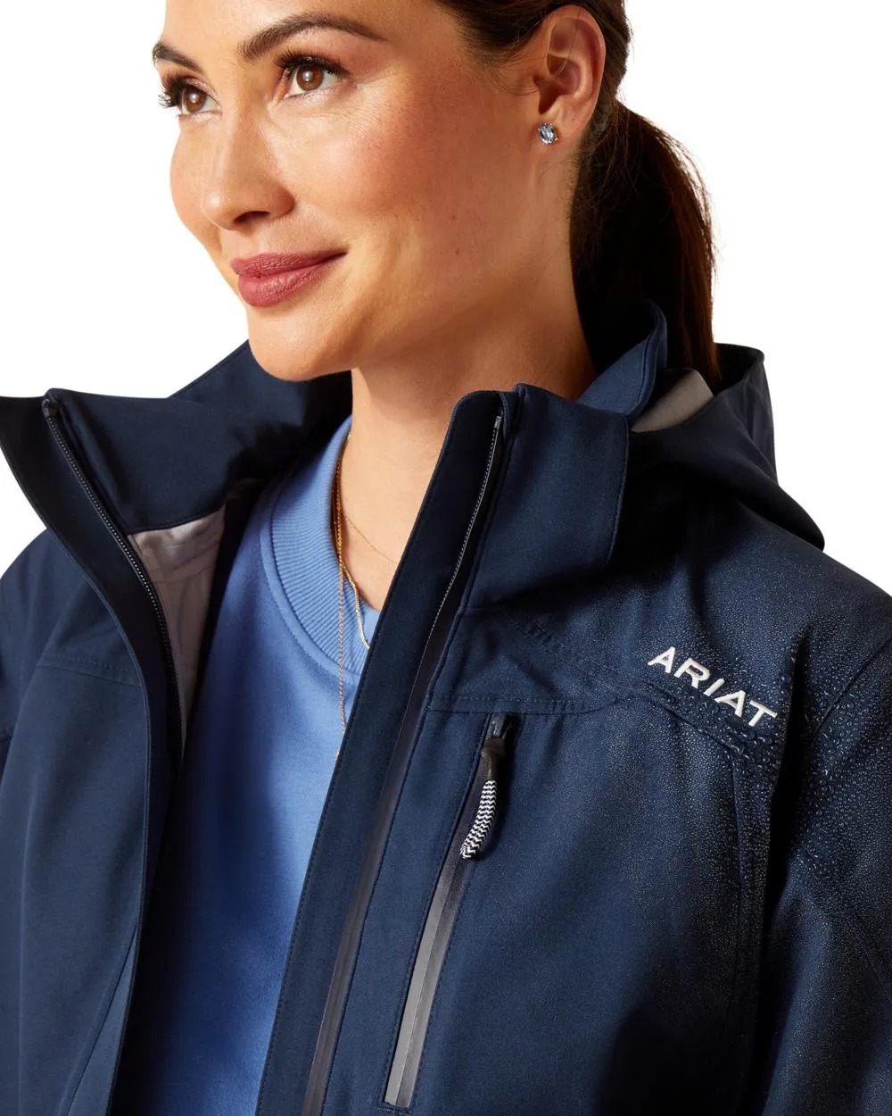 Ariat Womens Coastal Long Waterproof Parka Hiking Waterproof Jackets