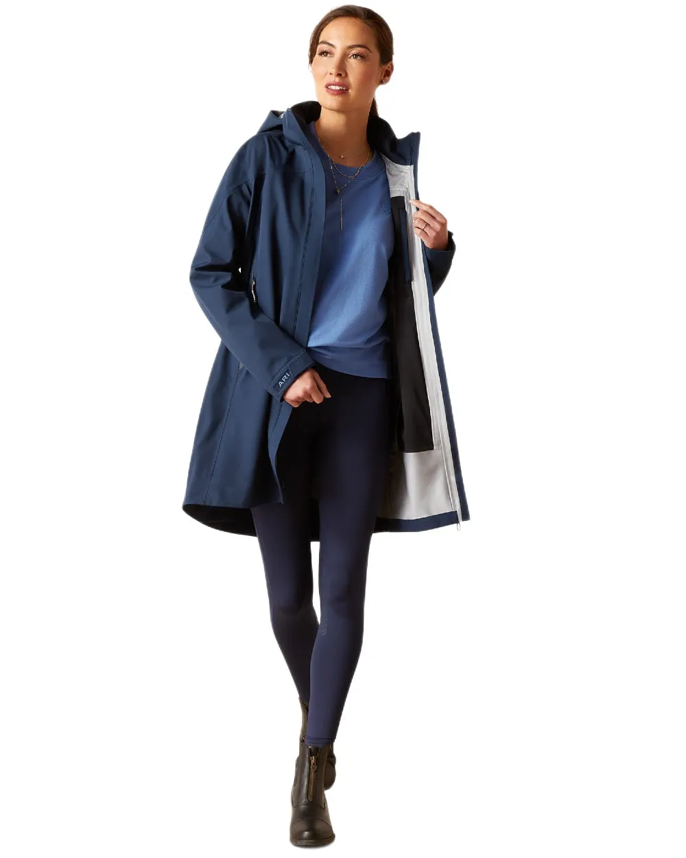 Ariat Womens Coastal Long Waterproof Parka Hiking Waterproof Jackets
