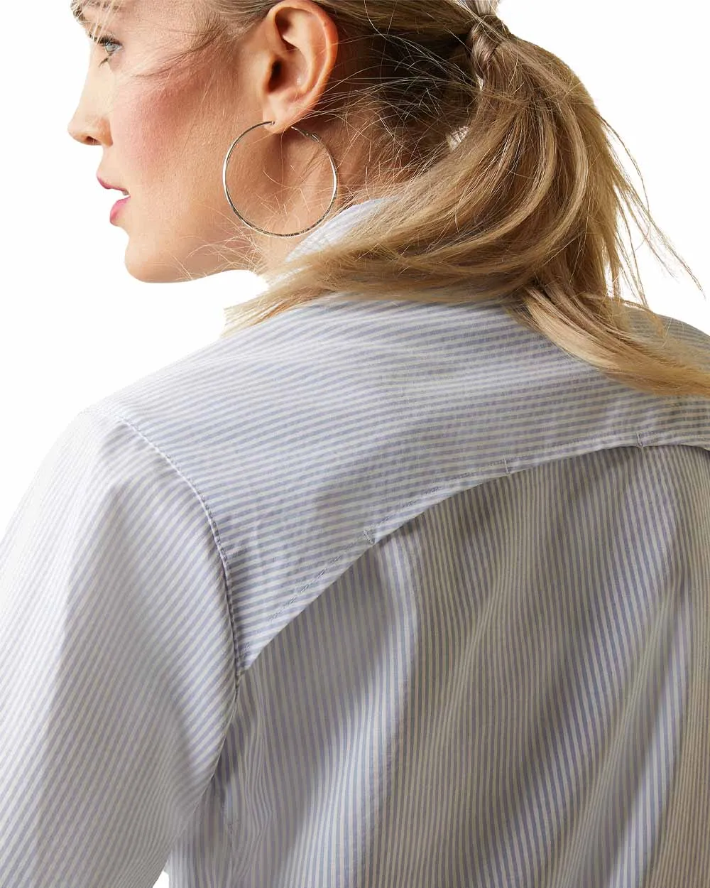 Ariat Womens VentTEK Stretch Long Sleeve Shirt Cotton Farming Shirts