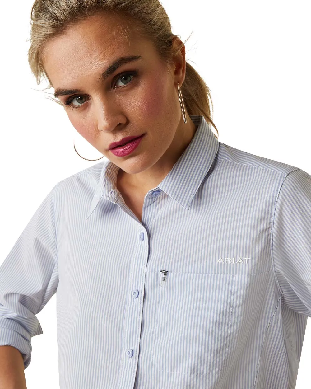 Ariat Womens VentTEK Stretch Long Sleeve Shirt Men's Farming Plaid Shirts