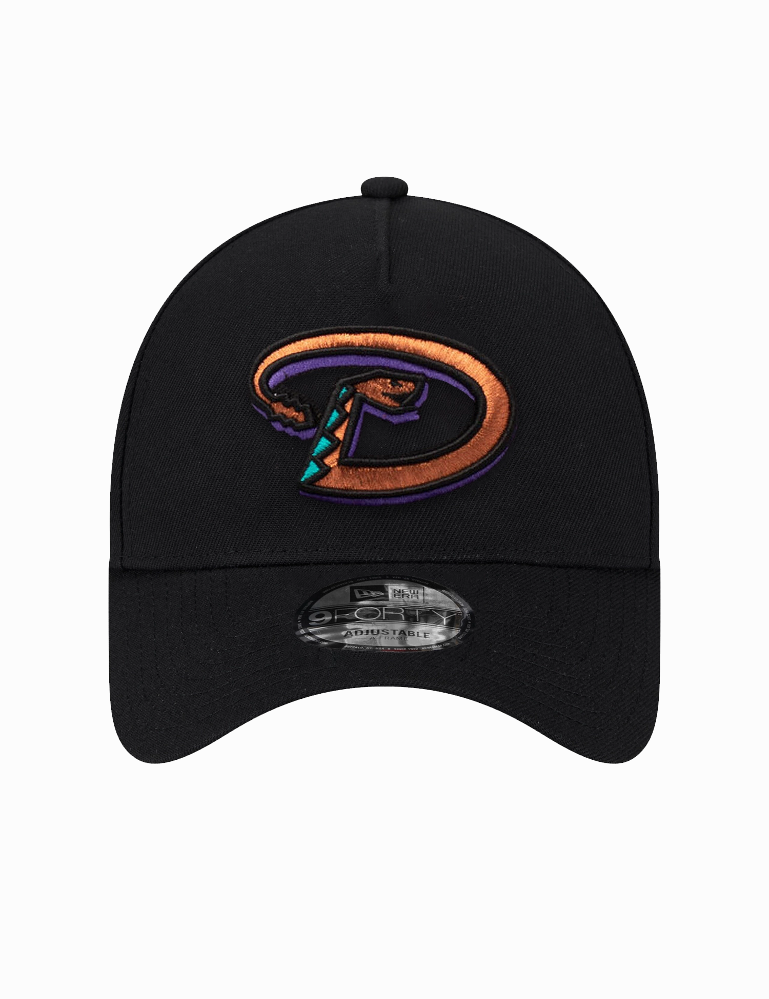 Arizona Diamondbacks New Era MLB 01 WS 9FORTY A-Frame Snapback Hat - Black