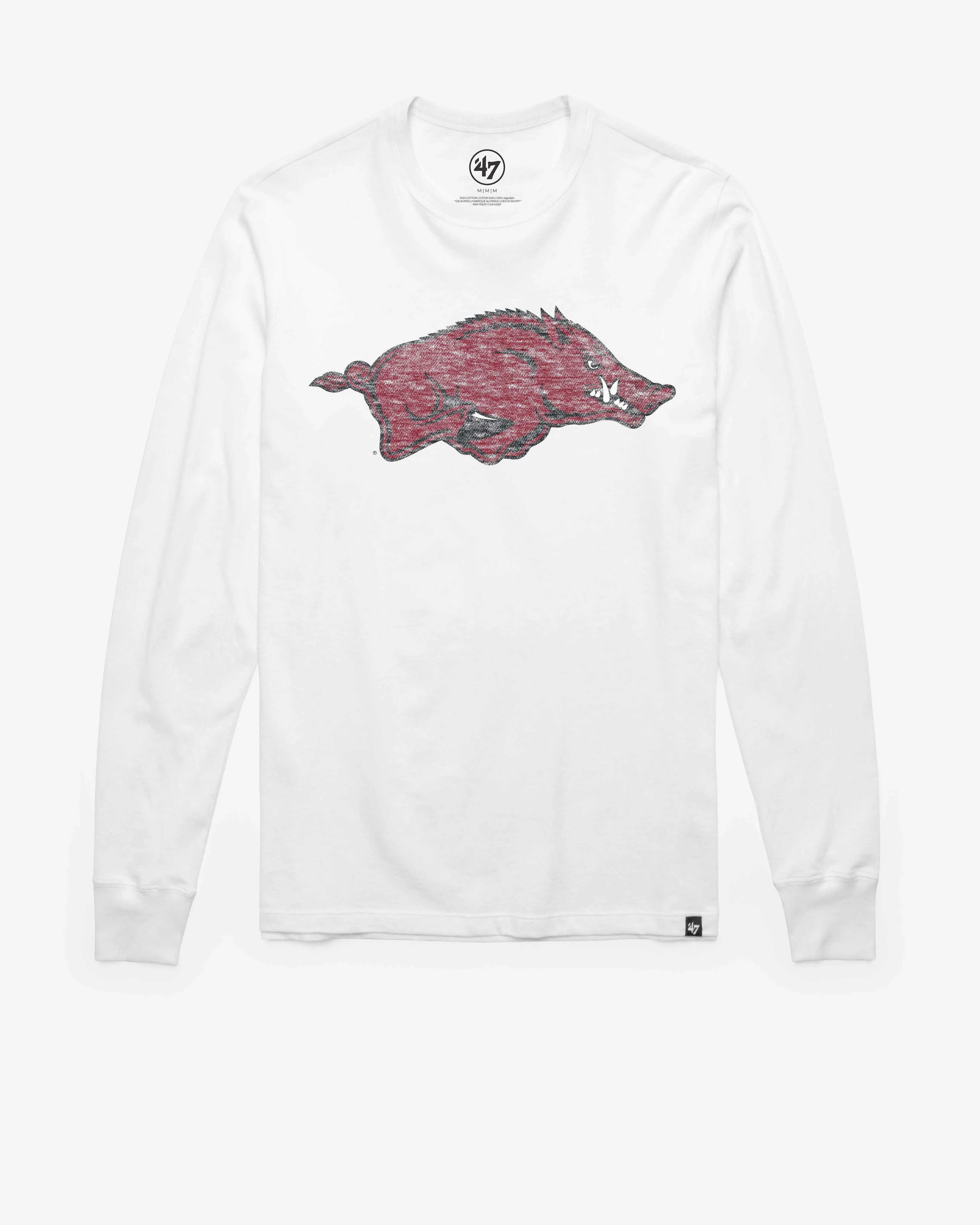 ARKANSAS RAZORBACKS PREMIER FRANKLIN LONG SLEEVE TEE