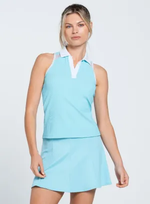 At Ease Sleeveless Polo Independence Day Sale Father's Day Sale
