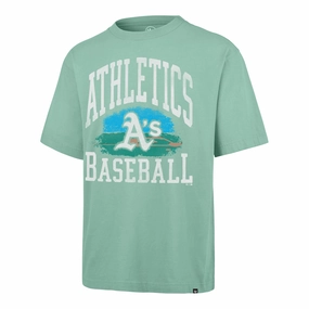 ATHLETICS BASEBALL CLOUDFIELD MONTAUK '47 FOUNDATION TEE