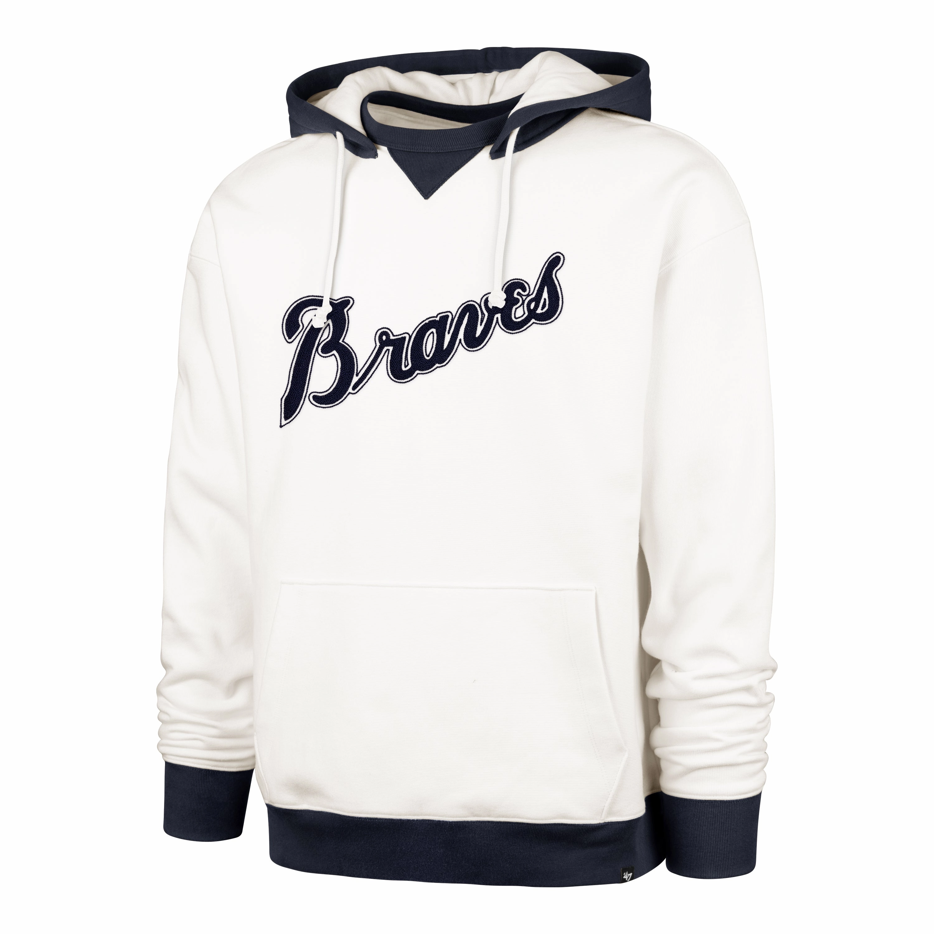 ATLANTA BRAVES COOPERSTOWN WORDMARK '47 ORIGINAL HOOD